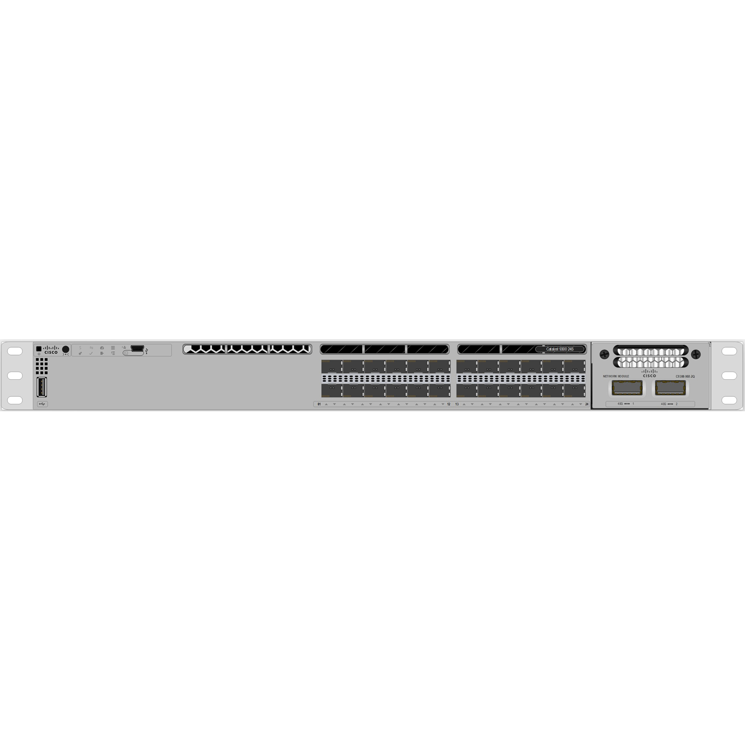 Cisco Catalyst 9300 Series 24 Port Switch C9300-24S-E