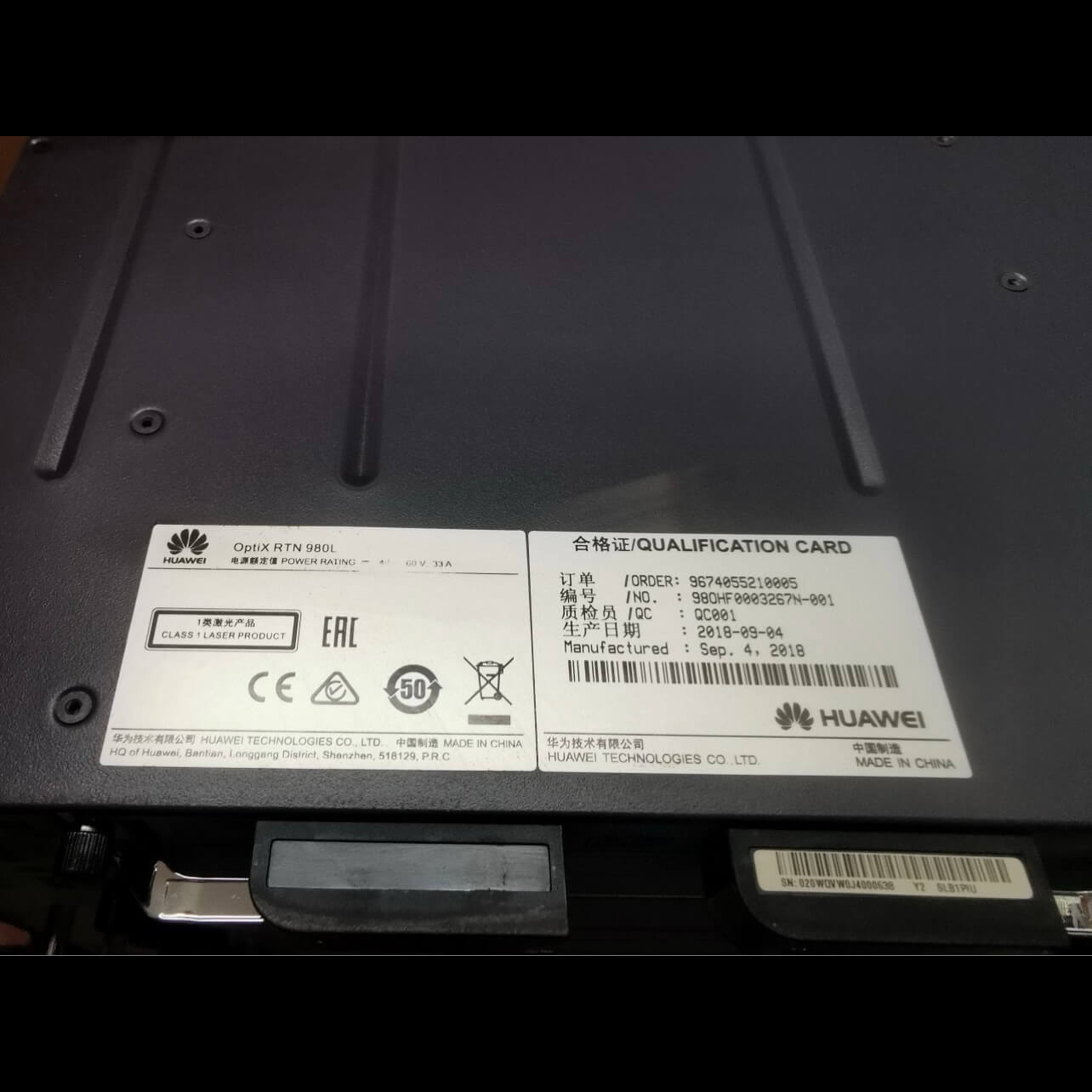 Huawei IDU OptiX RTN 980L