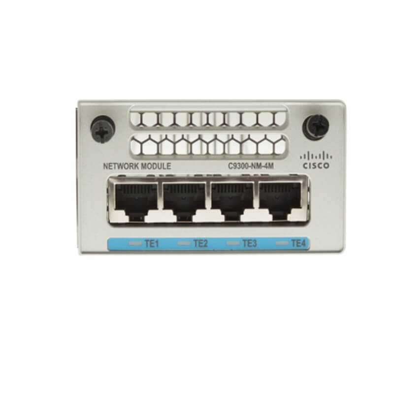 C9300-NM-4M Cisco 9300 Series 4x 1G Network Module.